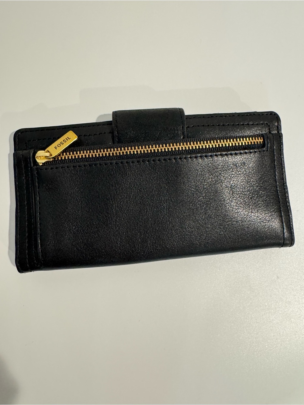 Fossil Black Leather RFID Women's Wallet - Picture 3 of 7